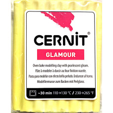 Полимерная глина Cernit Glamour 56 г 700 желтый